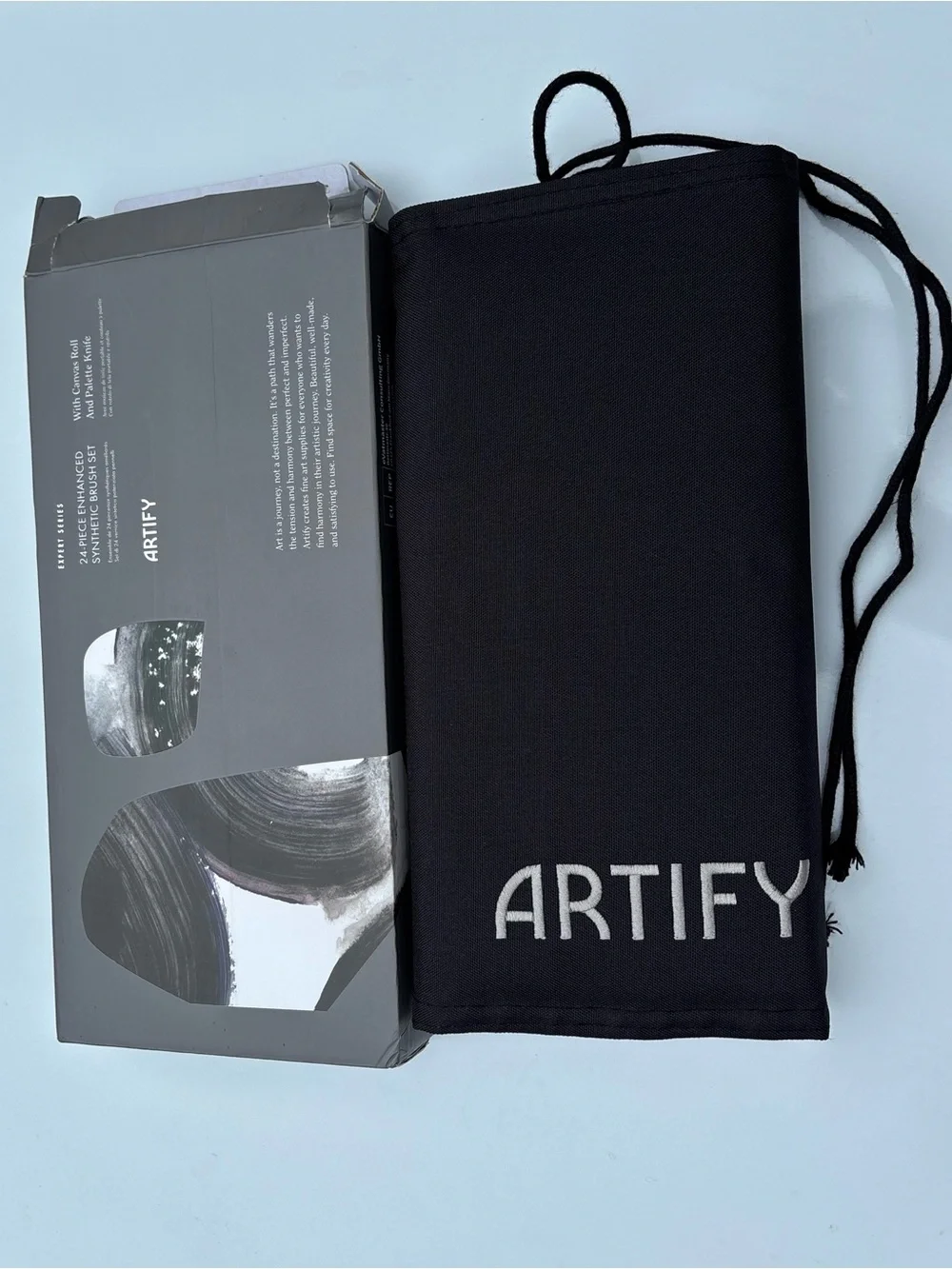 Artify Black VR Headset Pouch - Protective Drawstring Cover